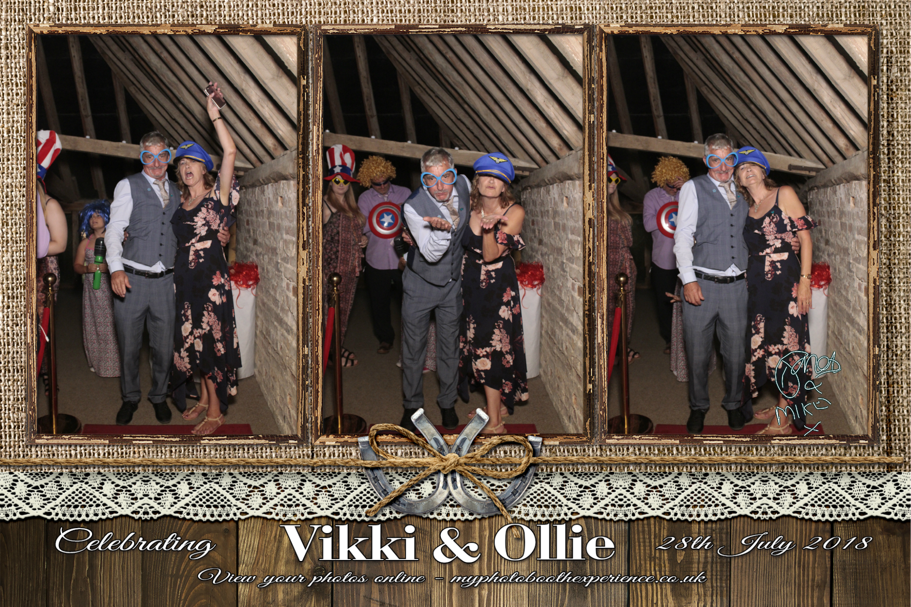 Vikki & Ollie's Wedding | View more photos from the event at gallery.myphotoboothexperience.co.uk/u/MyPhotoBoothExperienceLtd/Vikki-Ollies-Wedding